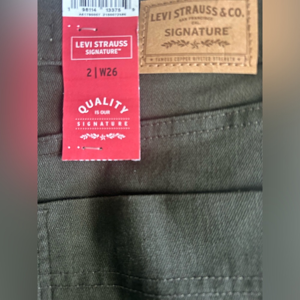 Levi's Signature High Rise Utility Loose Straight Leg - Picture 4 of 6